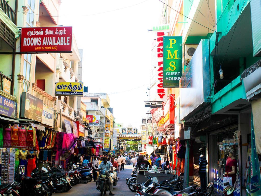 Pms Guest House Pondicherry Ngoại thất bức ảnh